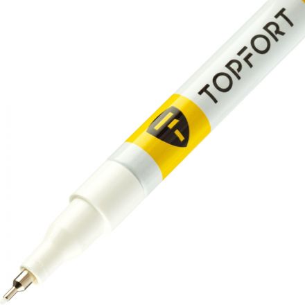 Маркер лаковый TOPFORT Paint 1 мм белый