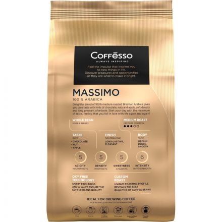 Кофе в зернах Coffesso MASSIMO 1кг