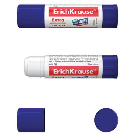 Клей-карандаш ERICH KRAUSE, 8 г, 4433 Клей-карандаш ERICH KRAUSE, 8 г, 4433