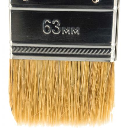 Кисть плоская STAYER UNIVERSAL-MASTER, натуральная щетина, 63мм 0107-63-Z01 Кисть плоская STAYER UNIVERSAL-MASTER, натуральная щетина, 63мм 0107-63-Z01