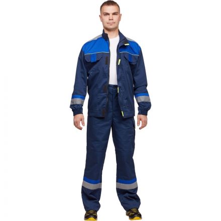 Куртка рабочая летняя муж. л24-КУ син/вас (р.44-46) 182-188