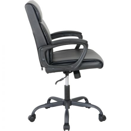 Кресло VT_Chairman CH303 экокожа, черный Кресло VT_Chairman CH303 экокожа, черный