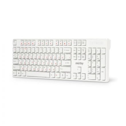 Клавиатура Smartbuy ONE 238 проводная мультимедийная USB белая (SBK-238U-W)