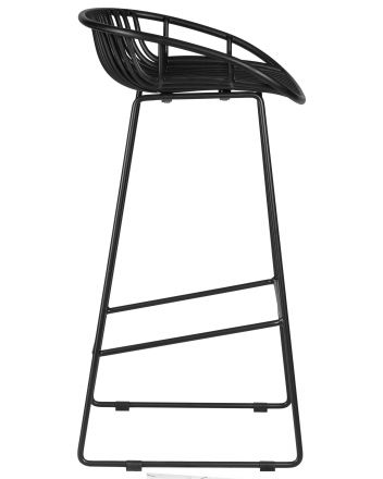 Набор 4 шт Стул барный DOBRIN FRANK, черный