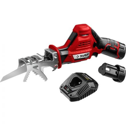 Пила сабельная ЗУБР СПЛ-125-22, 12В, 12 В, 2 АКБ (2Ач) Пила сабельная ЗУБР СПЛ-125-22, 12В, 12 В, 2 АКБ (2Ач)