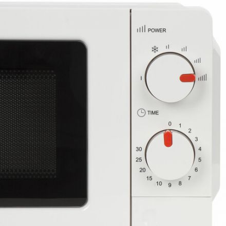 Микроволновая печь SONNEN MW2070B-6MW, 20 л, 700 Вт, таймер, механическое управление, белая, 454651 Микроволновая печь SONNEN MW2070B-6MW, 20 л, 700 Вт, таймер, механическое управление, белая, 454651