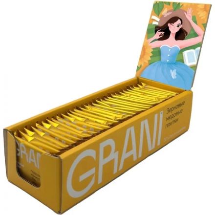 Зерновые плитки медовые GRANI 7гx30шт/уп 880706/880751 Зерновые плитки медовые GRANI 7гx30шт/уп 880706/880751