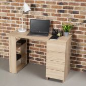 Стол письменный/компьютерный BRABIX "Scandi CD-016", 1100х500х750 мм, 4 ящика, дуб сонома, 641892, ЦБ013707-2 Стол письменный/компьютерный BRABIX "Scandi CD-016", 1100х500х750 мм, 4 ящика, дуб сонома, 641892, ЦБ013707-2