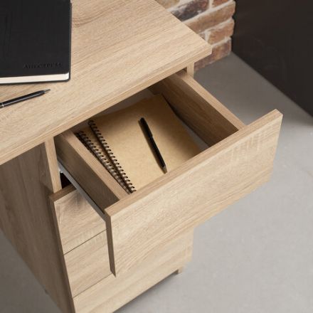 Стол письменный/компьютерный BRABIX "Scandi CD-016", 1100х500х750 мм, 4 ящика, дуб сонома, 641892, ЦБ013707-2 Стол письменный/компьютерный BRABIX "Scandi CD-016", 1100х500х750 мм, 4 ящика, дуб сонома, 641892, ЦБ013707-2