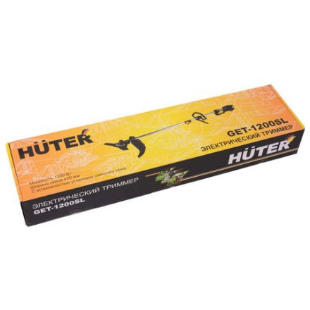 Триммер электрический HUTER GET-1200SL, 1200 Вт, 8000 об./мин, ширина скашивания 42 см, 70/1/3 Триммер электрический HUTER GET-1200SL, 1200 Вт, 8000 об./мин, ширина скашивания 42 см, 70/1/3