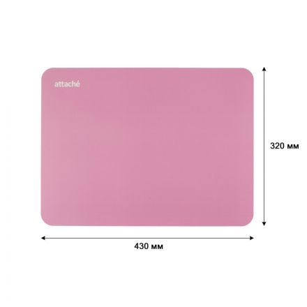Коврик на стол Attache Акварель 430х320мм розовый НМ-03О Коврик на стол Attache Акварель 430х320мм розовый НМ-03О