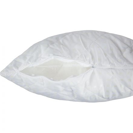 Подушка 70х70, стеганная, (иск. лебяжий пух/тик ПЭ), белые шашечки Подушка 70х70, стеганная, (иск. лебяжий пух/тик ПЭ), белые шашечки