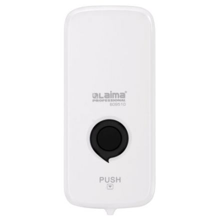Дозатор для жидкого мыла-пены LAIMA PROFESSIONAL PREMIUM, НАЛИВНОЙ, 1 л, белый, ABS-пластик, 609510