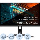 Монитор GIGABYTE(EU 9DG24F2-00-1BBEU)23.8''/FHD/IPS/165Hz/300cd/1мs/HDMI/DP