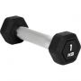 Гантель гексагональная STARFIT DB-301PRO  1 кг, черный, ЦБ-00003795