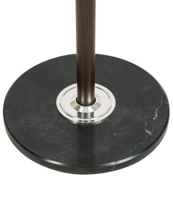 Вешалка напольная DOBRIN CLYDE, чёрный мрамор, коричневый под дерево Вешалка напольная DOBRIN CLYDE, чёрный мрамор, коричневый под дерево