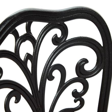 Комплект Secret De Maison Romance (стол +2 стула) алюминиевый сплав, D60/H67, 53х41х89см, черный Комплект Secret De Maison Romance (стол +2 стула) алюминиевый сплав, D60/H67, 53х41х89см, черный