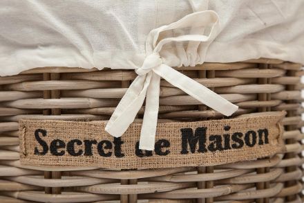 Корзина Secret de Maison Летти/Letti (набор из 2 штук) натуральный ротанг, Д48х58/Д38х49см, натуральный кубу