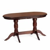 Стол COPPOLA бук, мдф, 140+40x80x77см, Tobacco, узор прямой Стол COPPOLA бук, мдф, 140+40x80x77см, Tobacco, узор прямой