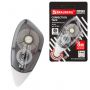 Корректирующая лента BRAUBERG BLACK&WHITE, 5 мм х 8 м, корпус черный тонированный, механизм перемотки, блистер, 227800