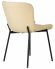 Стул обеденный DOBRIN MILO, черные ножки, кремовый букле (UF992-02) Стул обеденный DOBRIN MILO, черные ножки, кремовый букле (UF992-02)