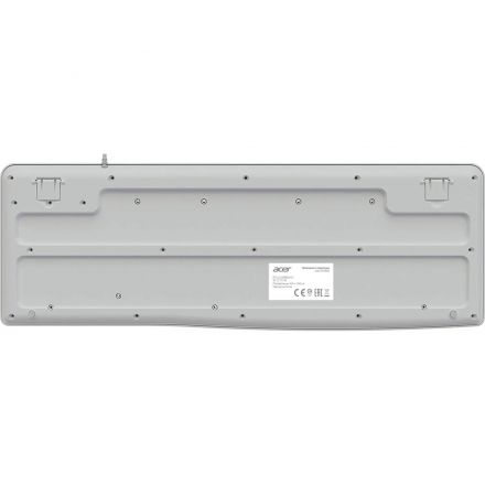 Клавиатура Acer OKW500 белый USB Multimedia (ZL.KBDEE.01S) каб.:1.8м Клавиатура Acer OKW500 белый USB Multimedia (ZL.KBDEE.01S) каб.:1.8м