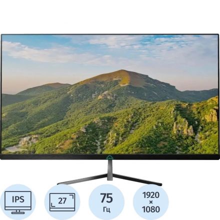 Монитор Бештау 27 М2701(XPN) FHD/IPS/HDMI/HAS/Piv/75Hz/VGA/DP