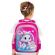 Рюкзак BRAUBERG KIDS FLOSSY, 2 отделения, 3 кармана, "Sweet Kitten", 3D-панель, 40х28х18 см, 273180