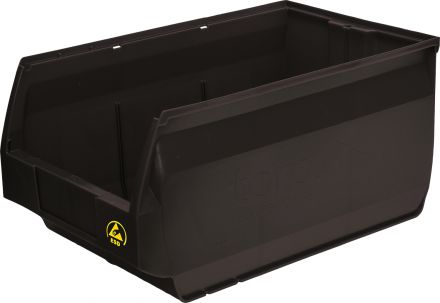 Ящик Venezia 500х310х250 PP, черный антистатичный Ящик Venezia 500х310х250 PP, черный антистатичный