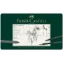 Набор карандашей ч/г Faber-Castell "Pitt Graphite", 26 предметов, заточен., метал. кор. Набор карандашей ч/г Faber-Castell "Pitt Graphite", 26 предметов, заточен., метал. кор.