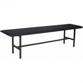 Банкетка UD_Берта БМ-4 1800 каркас-черный к/з-черный К-