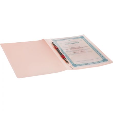 Скоросшиватель пластиковый с пруж мех Attache Neon А4 500мкм, оранжевый Скоросшиватель пластиковый с пруж мех Attache Neon А4 500мкм, оранжевый