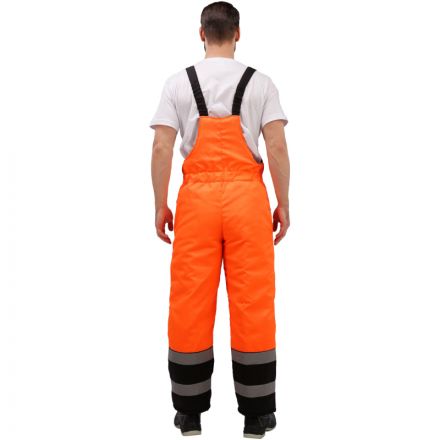 Костюм рабочий зимний муж. зд01-КПК оранж./черн. (р.48-50) 158-165 Костюм рабочий зимний муж. зд01-КПК оранж./черн. (р.48-50) 158-165