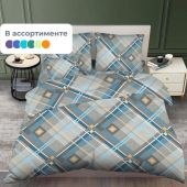Постельное белье 1,5сп бязь 125гр/м2 цветная (нав.50х70-1шт) микс Постельное белье 1,5сп бязь 125гр/м2 цветная (нав.50х70-1шт) микс