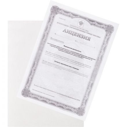 Папка-уголок Attache Economy A4 прозрачная 100 мкм (10 штук в упаковке) СПб