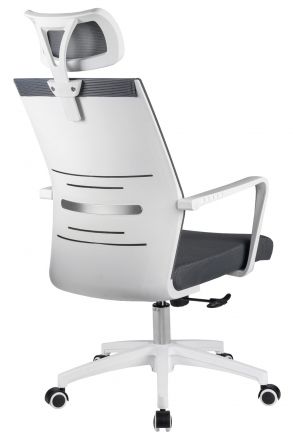 Кресло Like RCH A819 Белый пластик/Серая сетка Кресло Like RCH A819 Белый пластик/Серая сетка