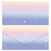 Конверт для денег MESHU "Universe" 85*164мм, матовая ламинация, фольга Конверт для денег MESHU "Universe" 85*164мм, матовая ламинация, фольга