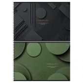 Альбом для рисования 48л., А4, на гребне BG "Минимализм", тиснение фольгой