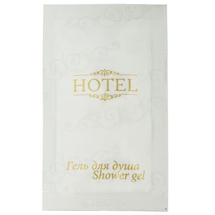 Гель для душа одноразовый 10 мл, КОМПЛЕКТ 500 шт., HOTEL, саше, флоупак, 2000113 Гель для душа одноразовый 10 мл, КОМПЛЕКТ 500 шт., HOTEL, саше, флоупак, 2000113