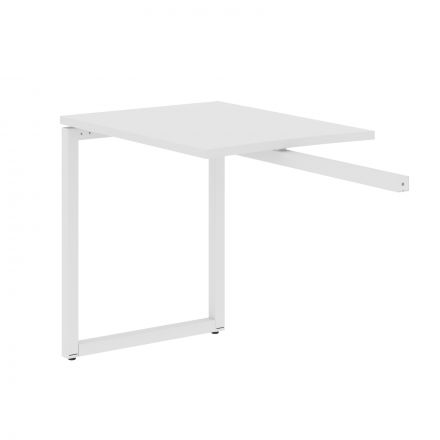 Брифинг приставка XQR 869 Белый/Белый 800х600х750 Брифинг приставка XQR 869 Белый/Белый 800х600х750