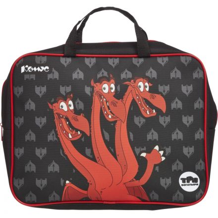 Папка для тетрадей КОМУС Три богатыря Горыныч,А4 на мол,ткань,75мм,ПМД-4-20 Папка для тетрадей КОМУС Три богатыря Горыныч,А4 на мол,ткань,75мм,ПМД-4-20