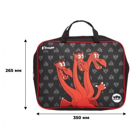 Папка для тетрадей КОМУС Три богатыря Горыныч,А4 на мол,ткань,75мм,ПМД-4-20 Папка для тетрадей КОМУС Три богатыря Горыныч,А4 на мол,ткань,75мм,ПМД-4-20