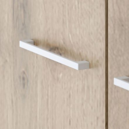 Двери Комус Мебель К-Loft 2шт. 241H005 764х16х2048 дуб натур с белой ручк