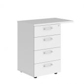 Тумба приставная XLC-4D.2A Белый 700х450х750 XTEN Тумба приставная XLC-4D.2A Белый 700х450х750 XTEN