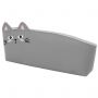 Пенал ЮНЛАНДИЯ ЮНИОР, 1 отделение, искусственная кожа, "Gray kitty", 20х9х7 см, 273819 Пенал ЮНЛАНДИЯ ЮНИОР, 1 отделение, искусственная кожа, "Gray kitty", 20х9х7 см, 273819