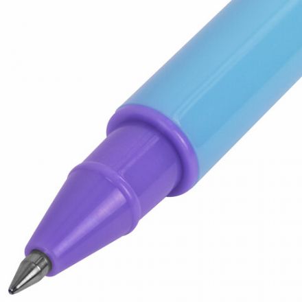 Ручка гелевая BRAUBERG "COLOR PASTEL", СИНЯЯ, корпус ассорти, узел 0,5, линия 0,35 мм, 144121 Ручка гелевая BRAUBERG "COLOR PASTEL", СИНЯЯ, корпус ассорти, узел 0,5, линия 0,35 мм, 144121