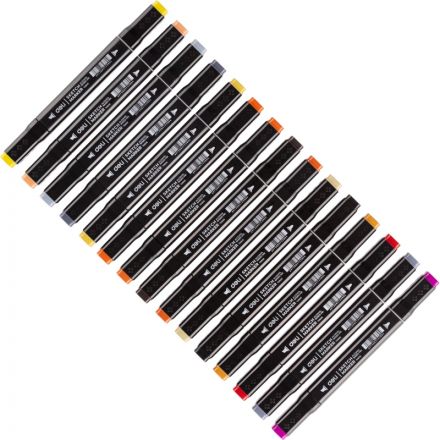 Маркер для скетчинга Deli 30цв, двухстор., E70806-30 Маркер для скетчинга Deli 30цв, двухстор., E70806-30