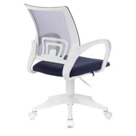 Кресло BRABIX "Fly MG-396W", с подлокотниками, пластик белый, сетка, темно-серое, 532400, MG-396W_532400 Кресло BRABIX "Fly MG-396W", с подлокотниками, пластик белый, сетка, темно-серое, 532400, MG-396W_532400