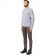 Футболка (160 г.) с длинным рукавом сер.(XXXL)