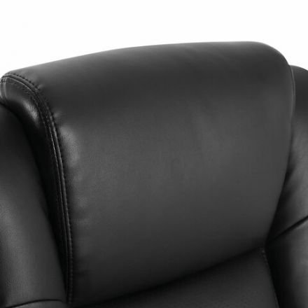 Кресло офисное BRABIX PREMIUM "Solid HD-005", НАГРУЗКА до 180 кг, рециклированная кожа, черное, 531941